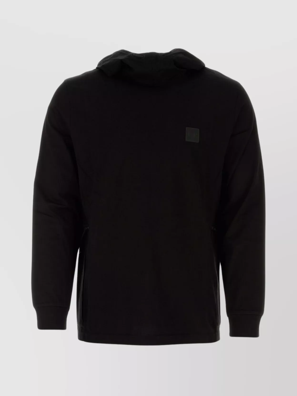 C.p. Company Cotton Hooded Sweater With Long Sleeves
