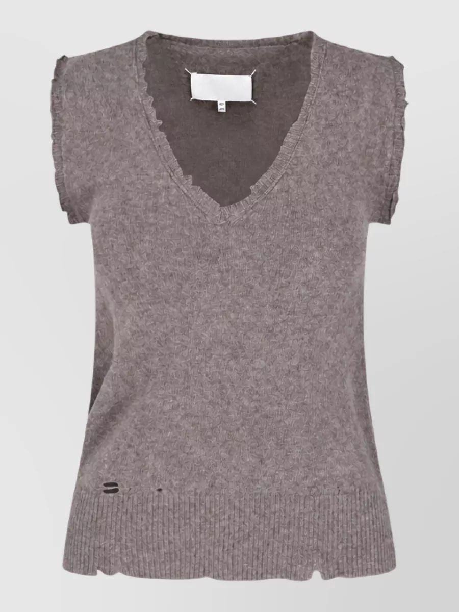 Maison Margiela virgin wool crewneck t-shirt