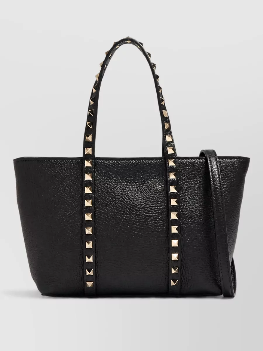 Valentino leather tote bag