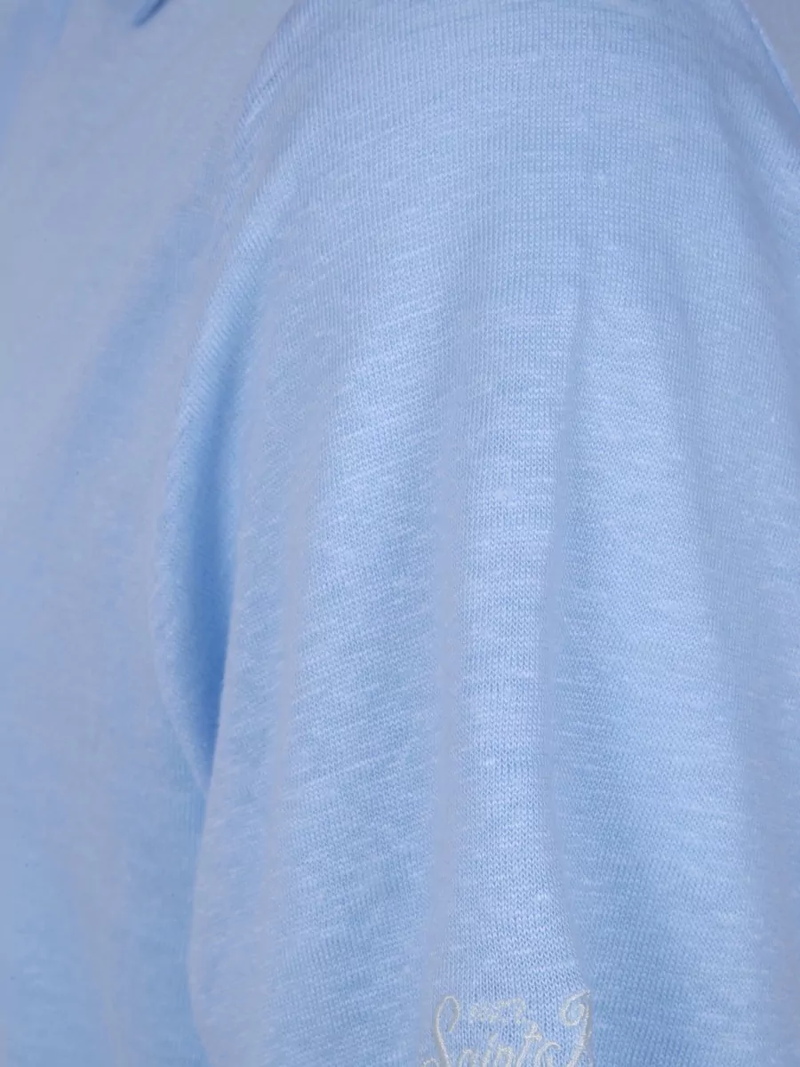Mc2 Saint Barth Linen Polo Shirt