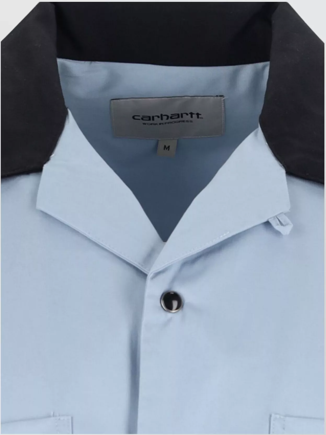 Carhartt Wip Casual Shirt With Contrast Collar And Pockets