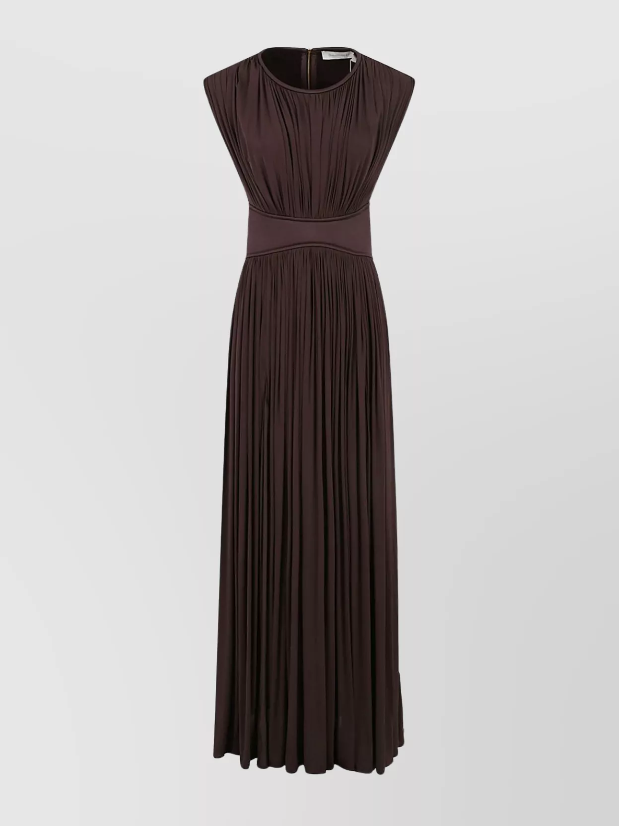 Zimmermann Radiant pleated maxi column dress | The Fashion Square