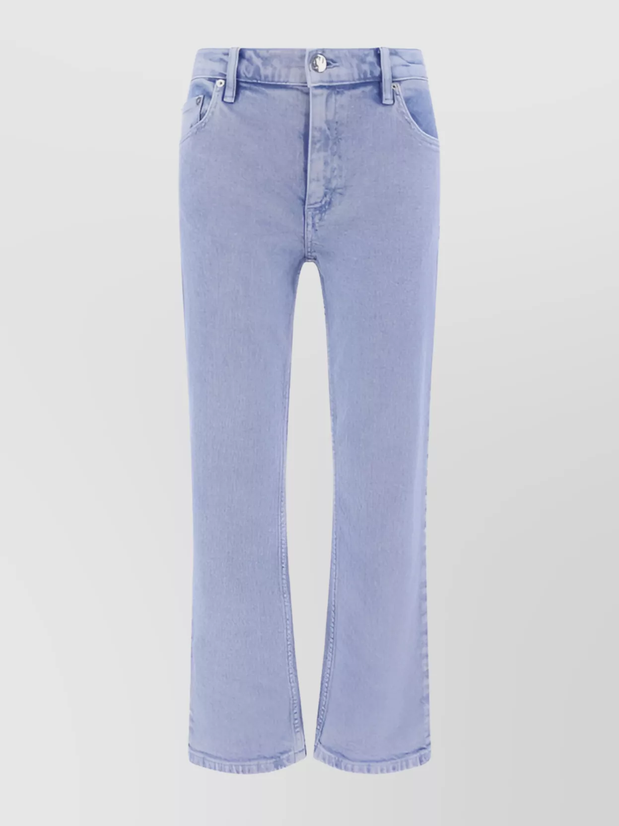 Shop Tory Burch Boot-cut Cotton Jeans Five Pockets