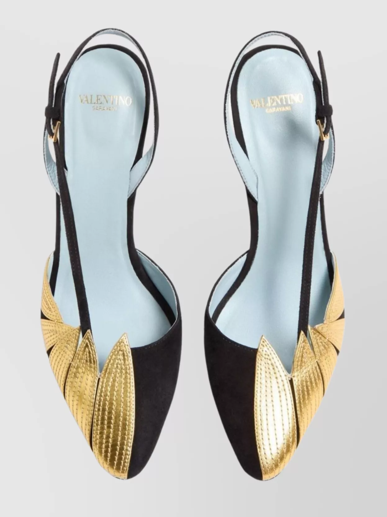 Valentino Garavani Panelled Lace Stiletto Pumps