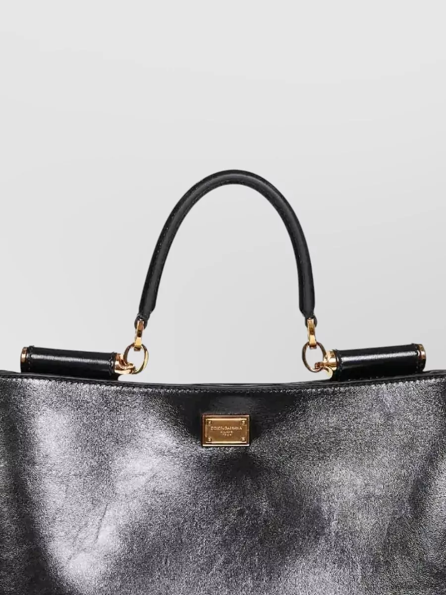 Dolce&Gabbana Shopper Tote Bag Adjustable Strap Handle