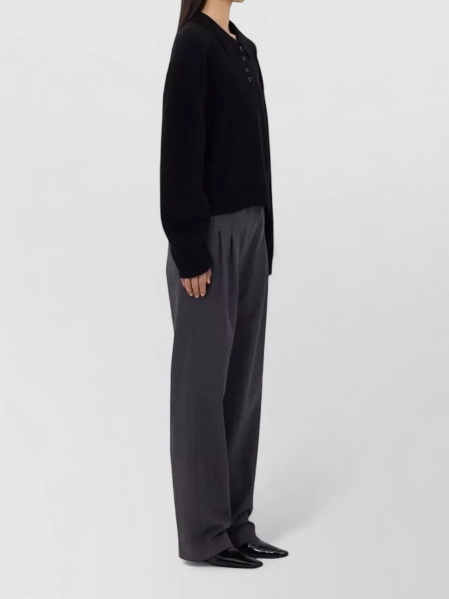 Loulou Studio Cashmere Buttoned Jumper