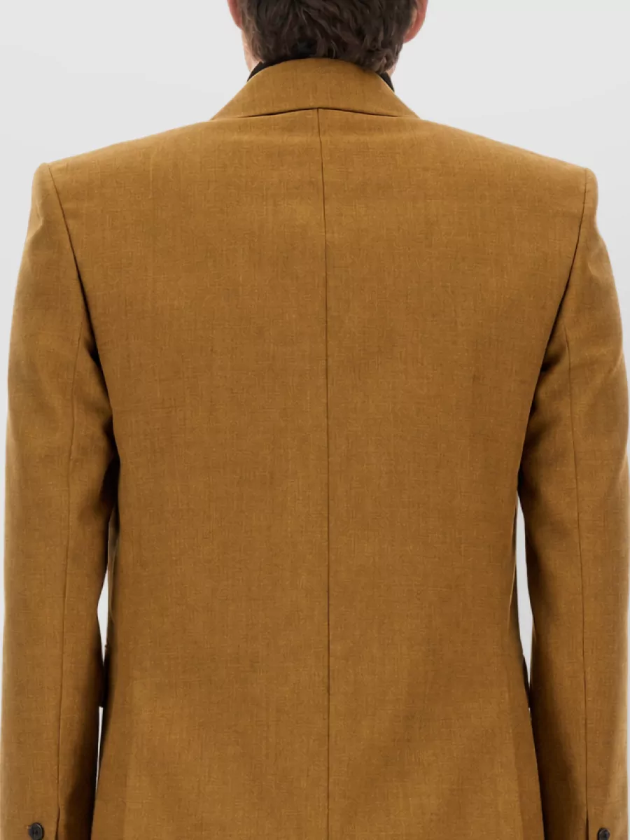Saint Laurent Wool Double-Breasted Suit Jacket