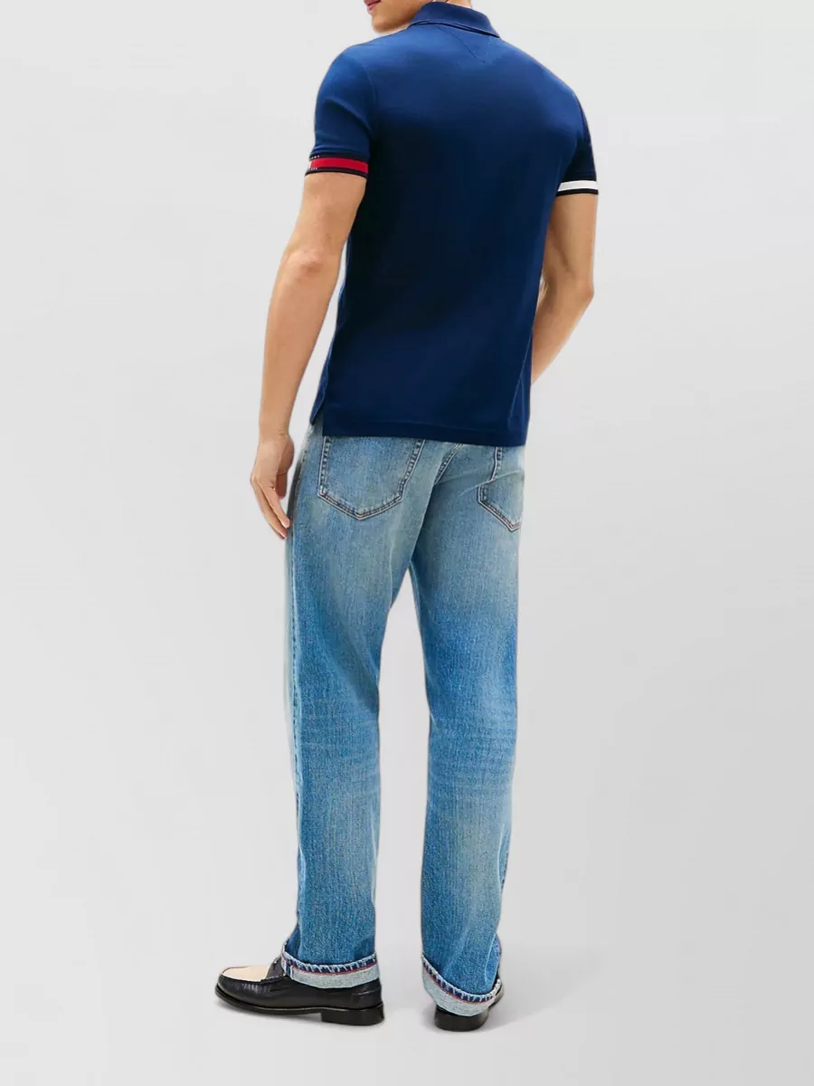 Tommy Hilfiger Cotton Slim Polo Shirt