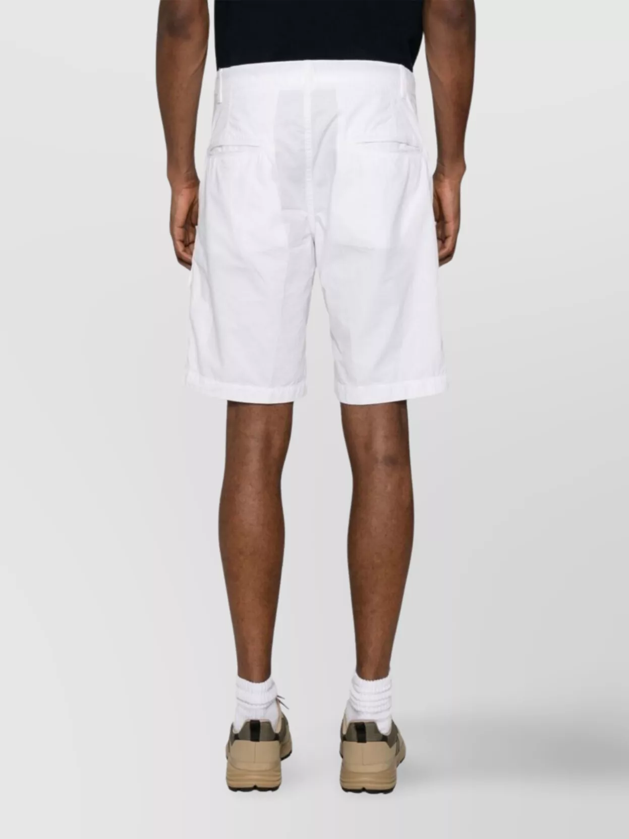 Aspesi Knee Length Shorts With Pockets And Loops