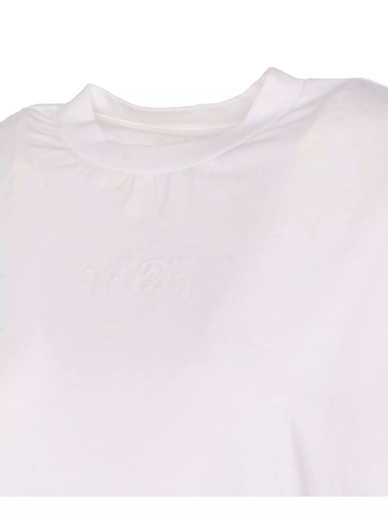 Mm6 Maison Margiela Crewneck Short Sleeve Printed T-Shirt