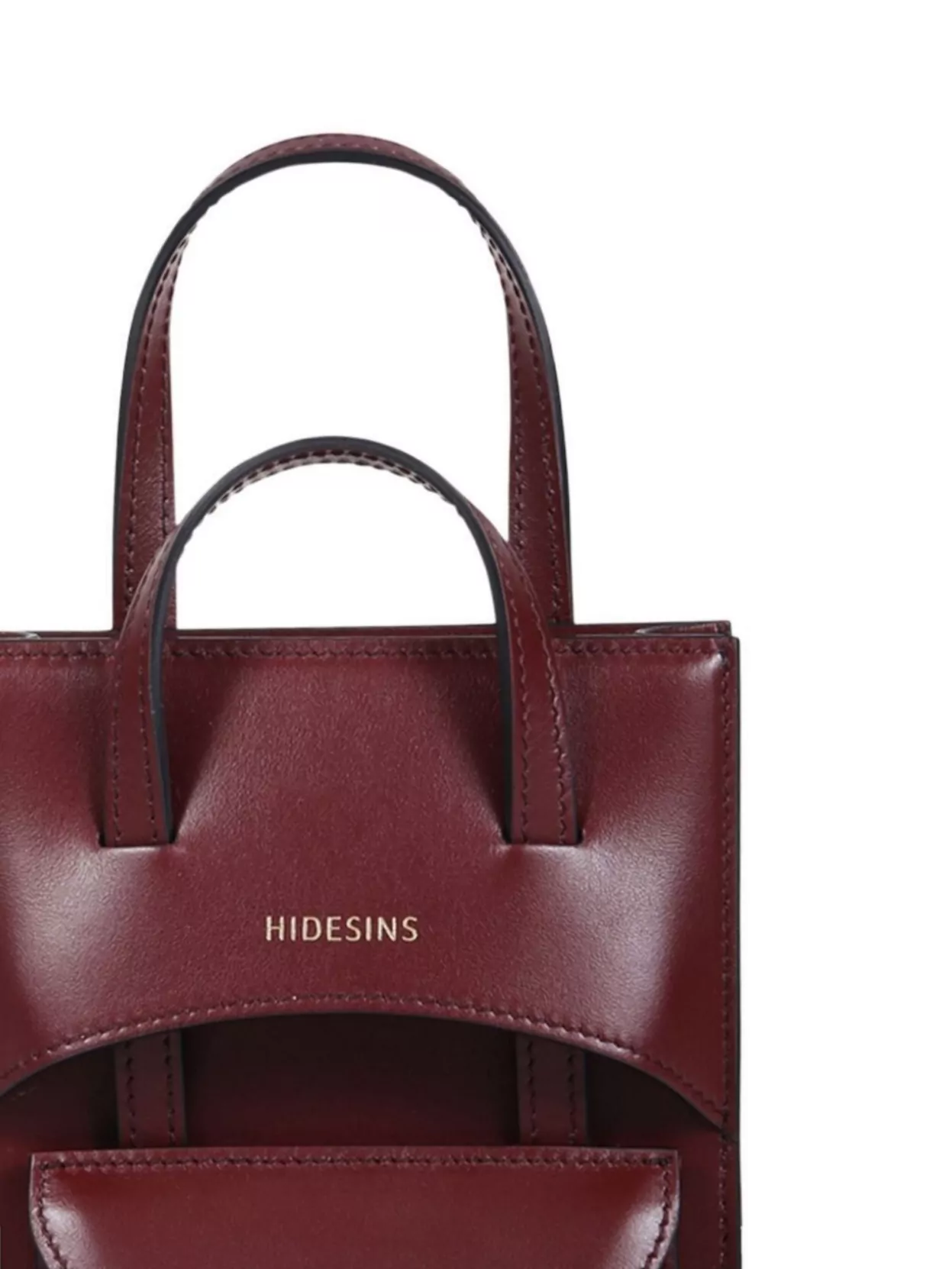 Hidesins Mini Leather Bag Top Handle