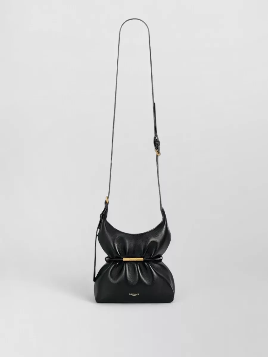 Balmain mini lambskin shoulder bag