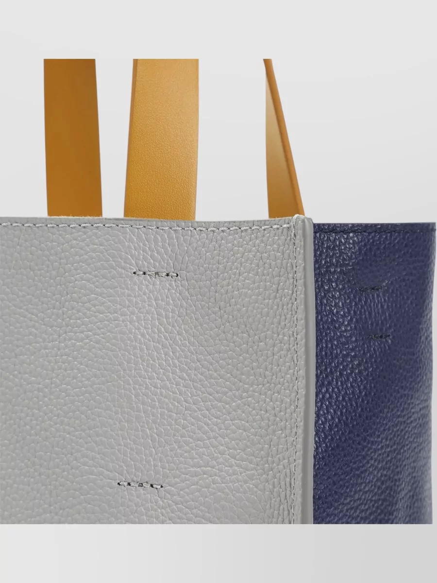 Marni Museo Mini Leather Tote Bag
