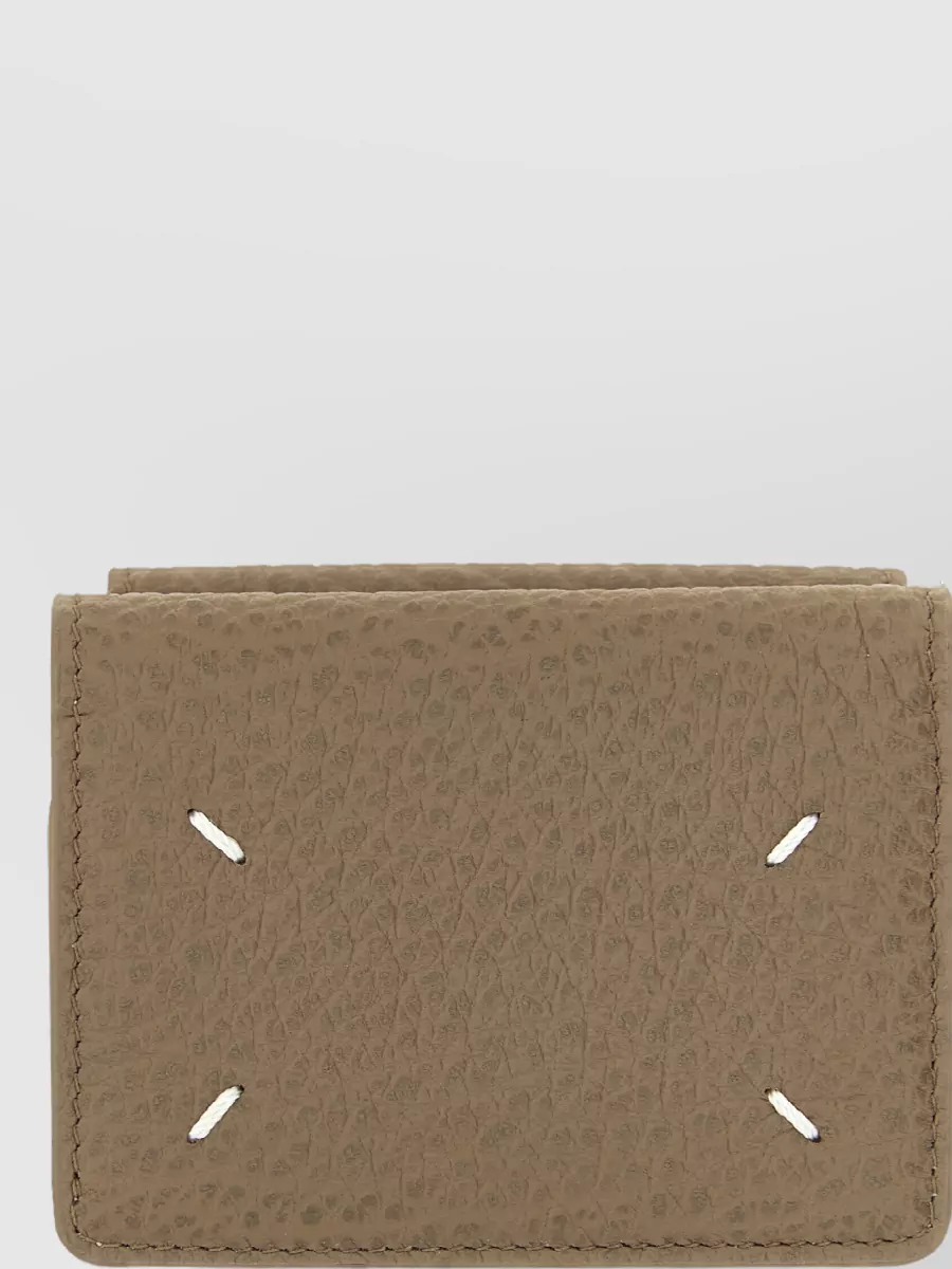 Maison Margiela leather compact wallet