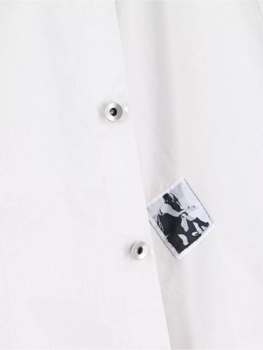 Rick Owens Drkshdw Cotton Long-Sleeve Shirt Jacket
