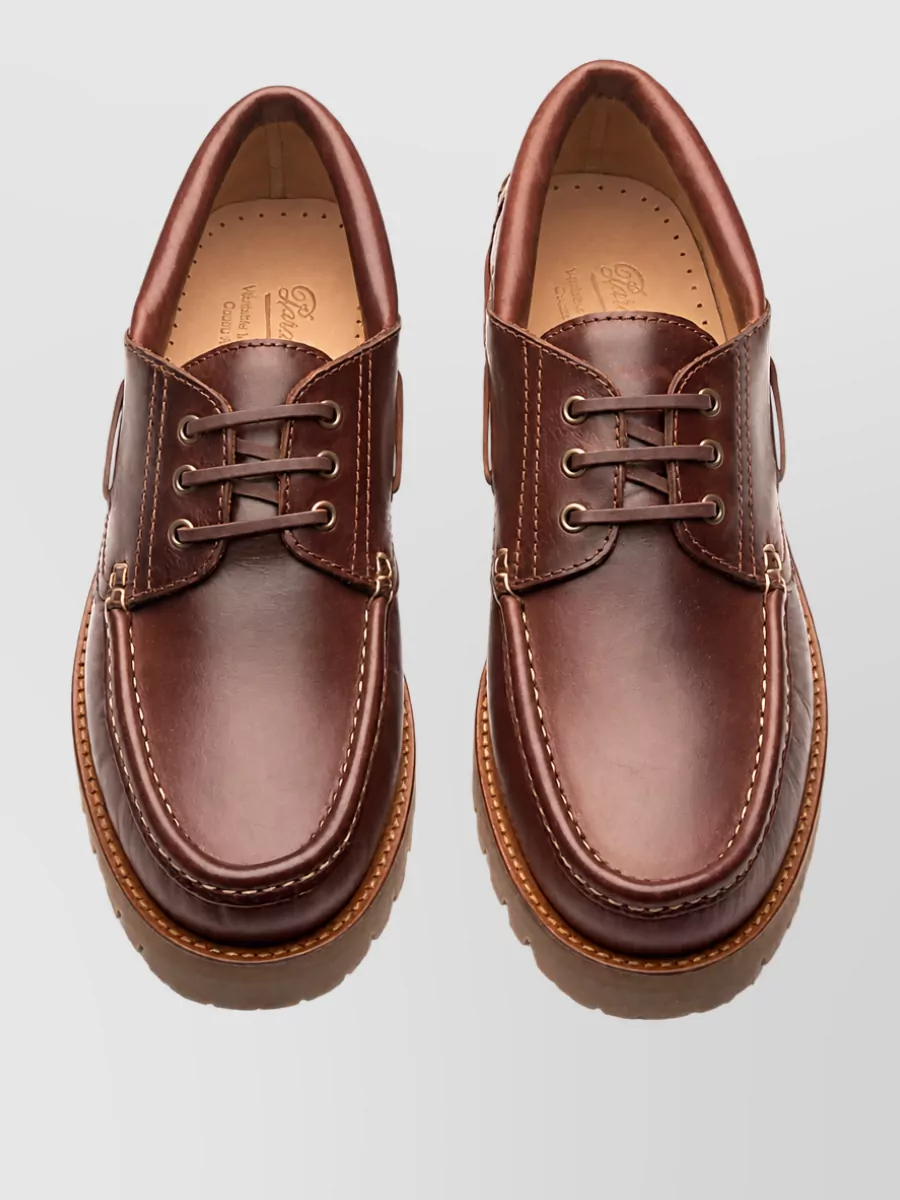 Paraboot Leather Derby Shoes