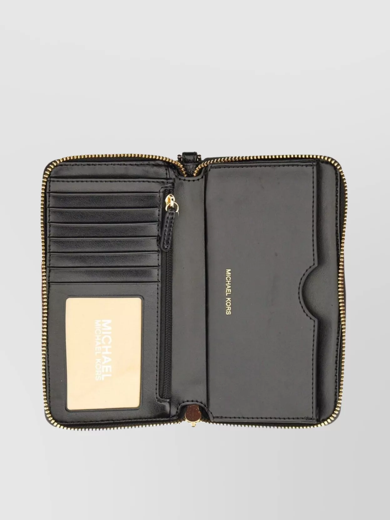 Michael Kors Wrist Strap Leather Wallet