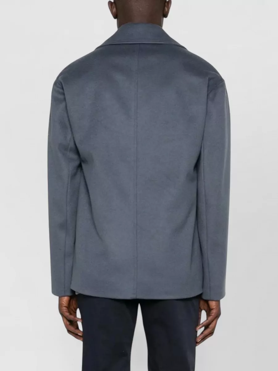 Lardini Double Breasted Mens Attitude Pea Coat