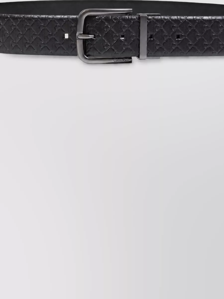 Calvin Klein Bicolor Leather Belt