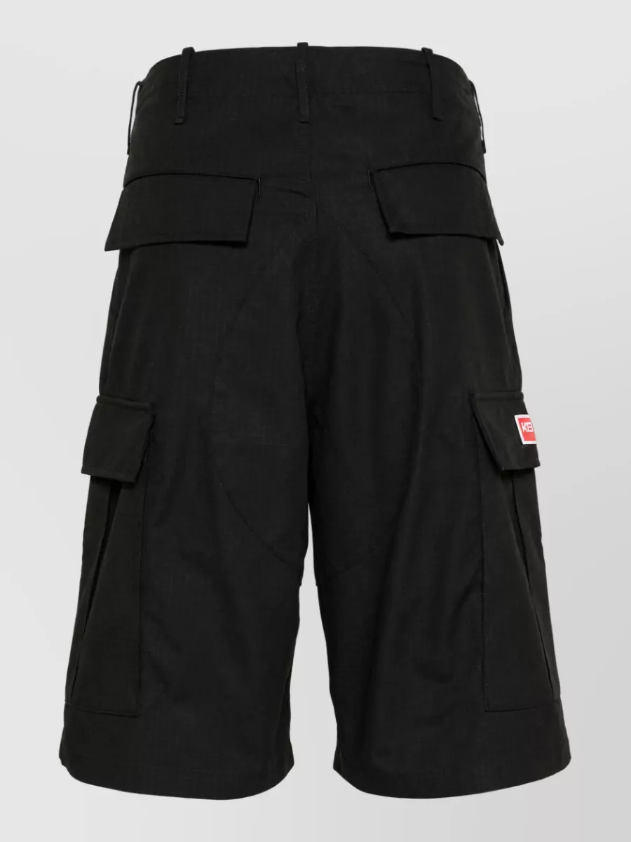 Kenzo Cotton Cargo Shorts