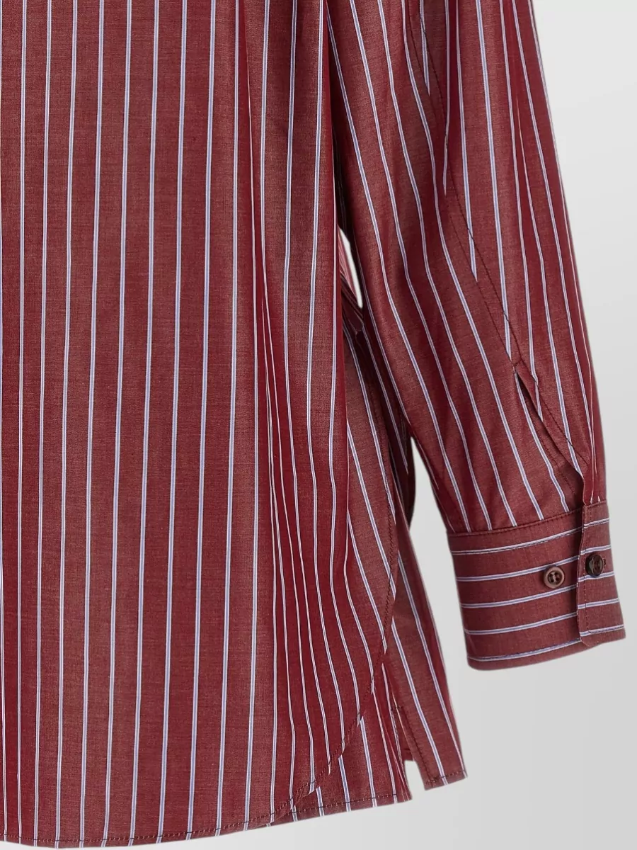 The Andamane Striped Cotton Pyjama Set