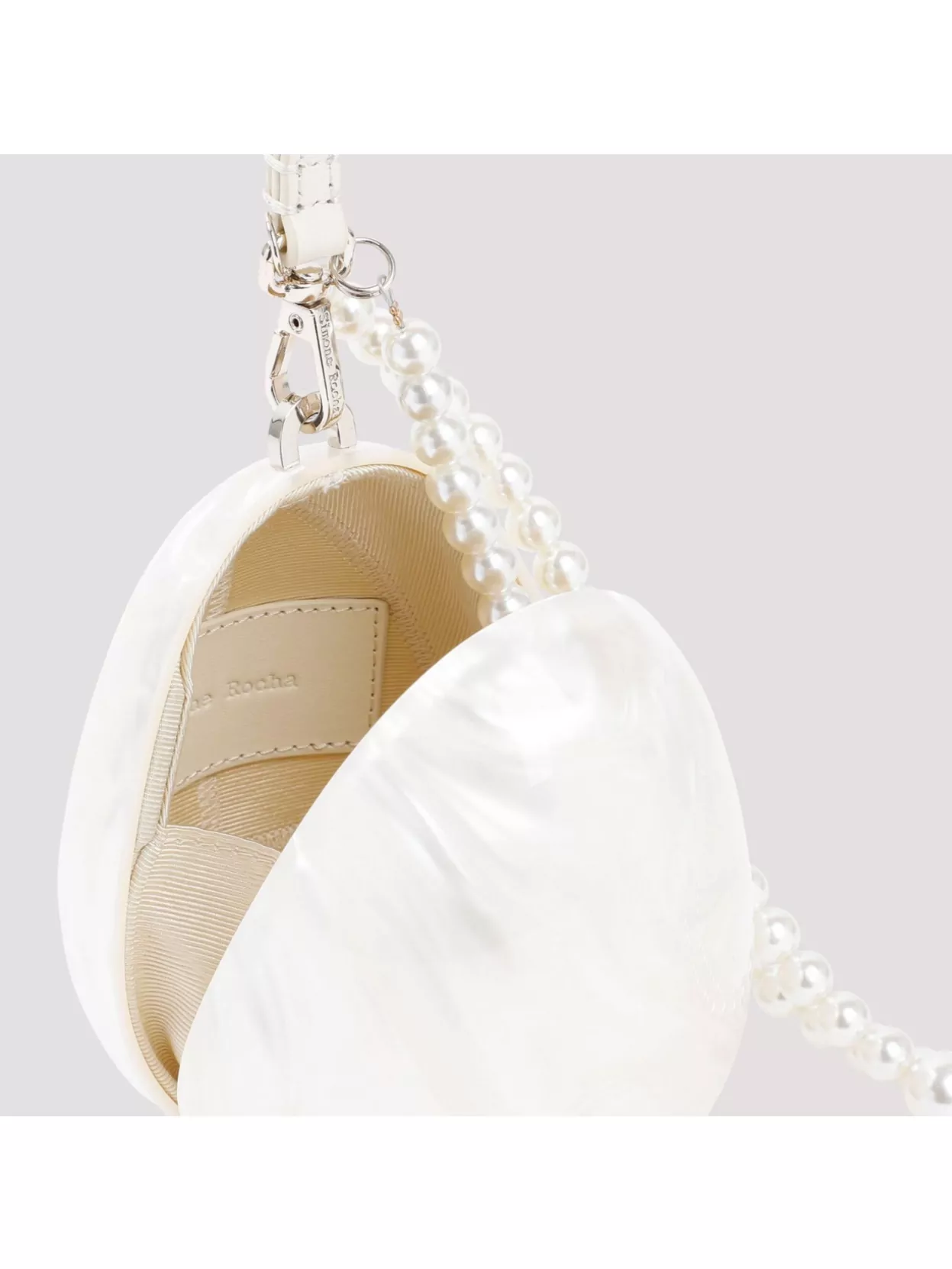 Simone Rocha Micro Egg Bag Pearl Crossbody