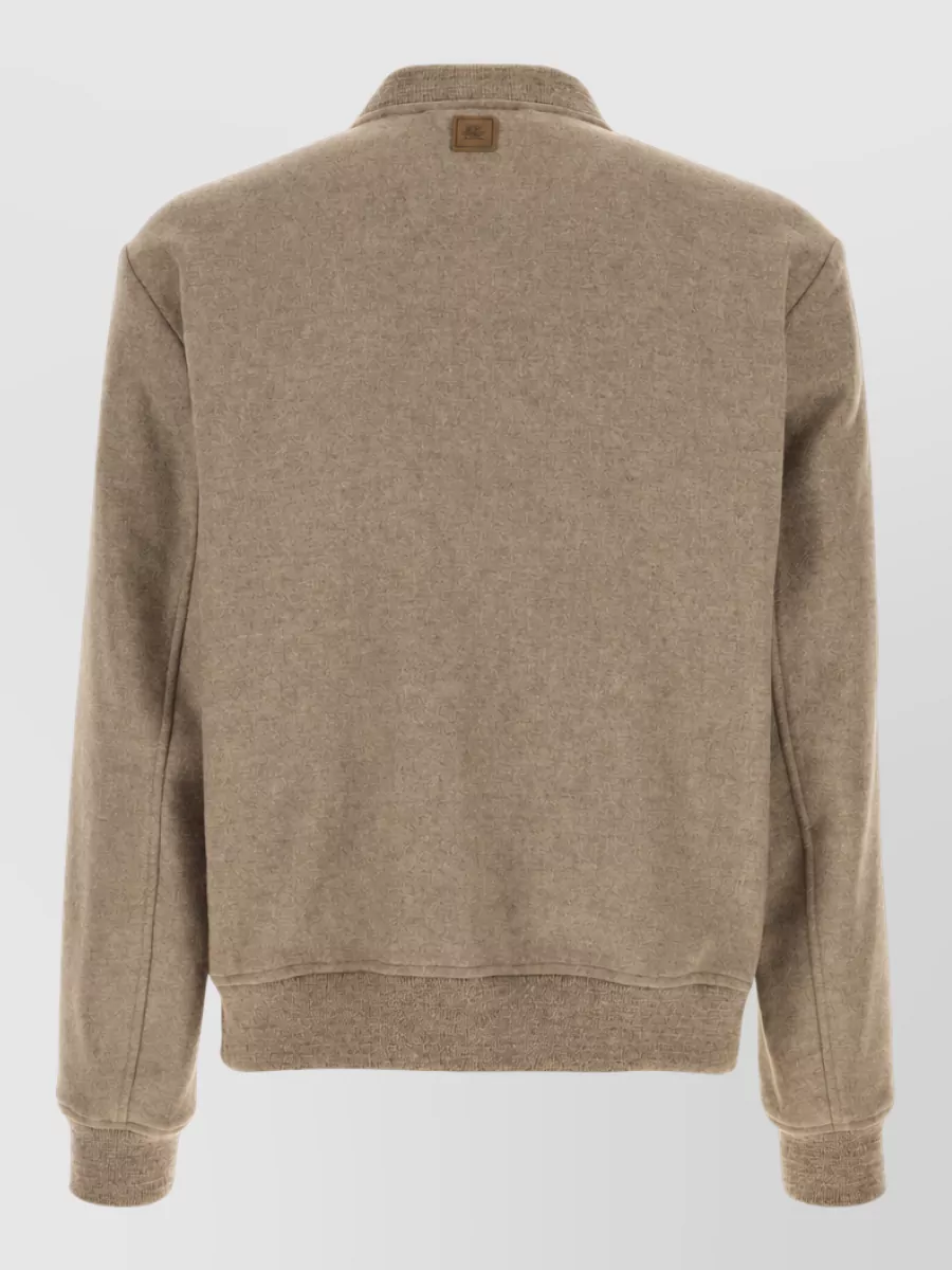 Etro Wool Blend Bomber Jacket