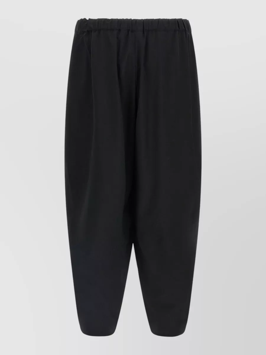 Comme Des Garçons Wool Tapered Trousers