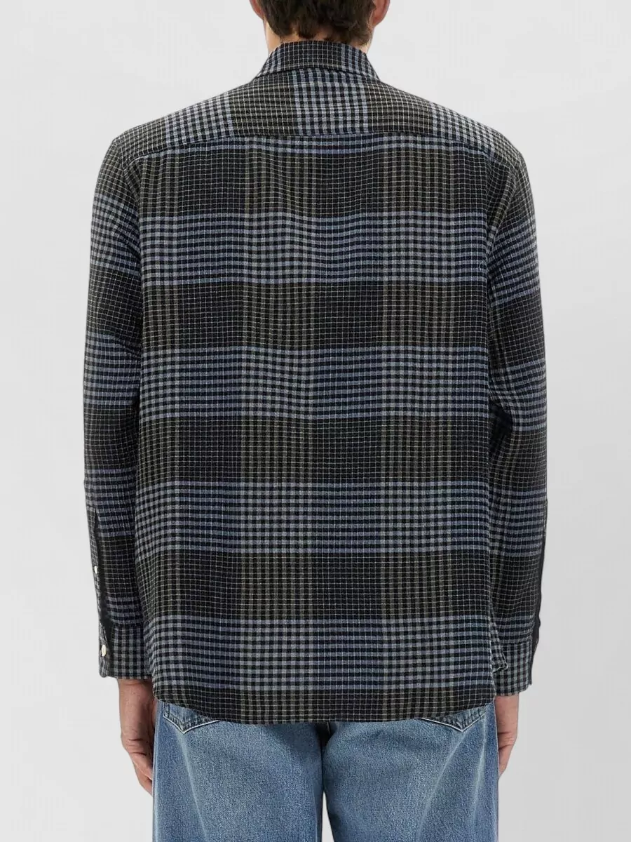 Sunflower Studio Shirt Checked Pattern Long Sleeves