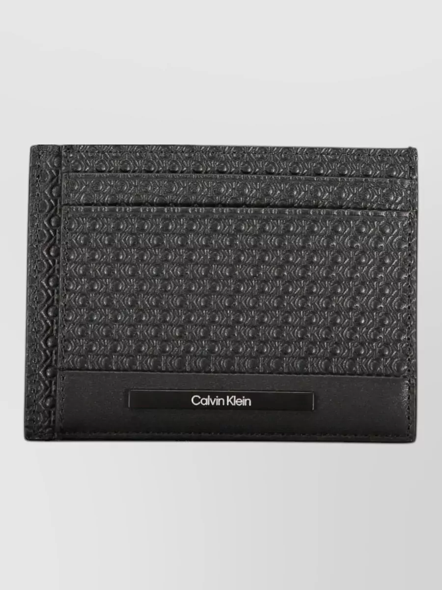 Calvin Klein leather card holder wallet