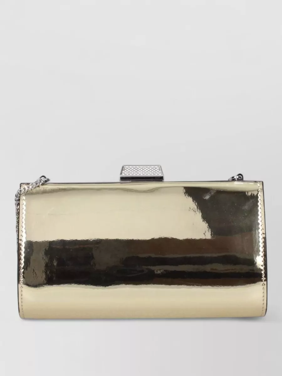 Jimmy Choo na leather clutch bag