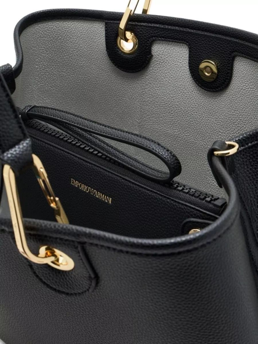 Emporio Armani Pebbled Tote Bag