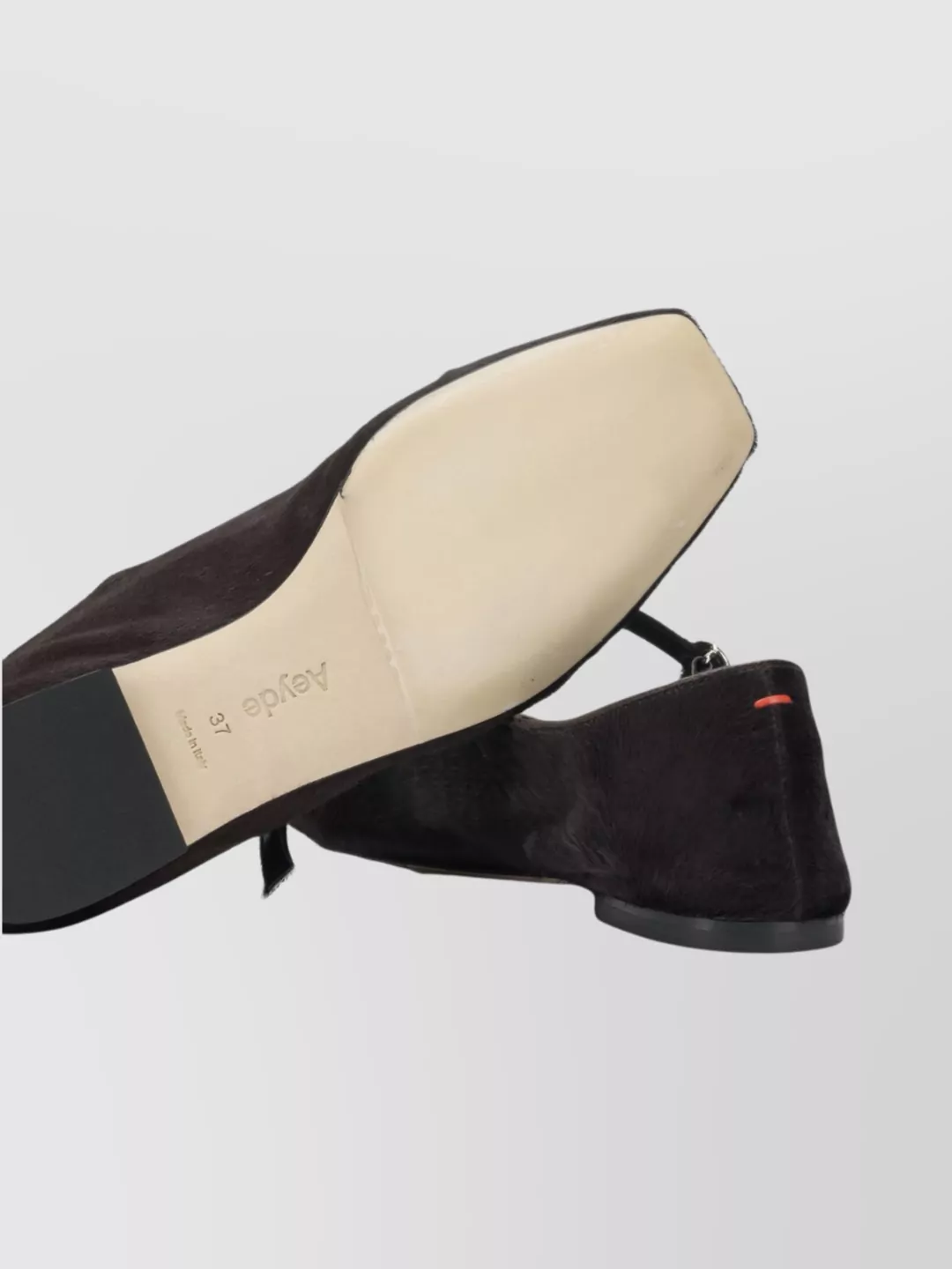 Aeyde Flat Ballerina Shoes Buckle Strap