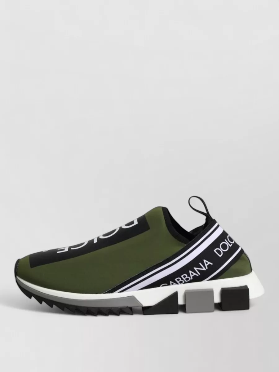 Dolce&Gabbana Neoprene Slip-On Sneakers