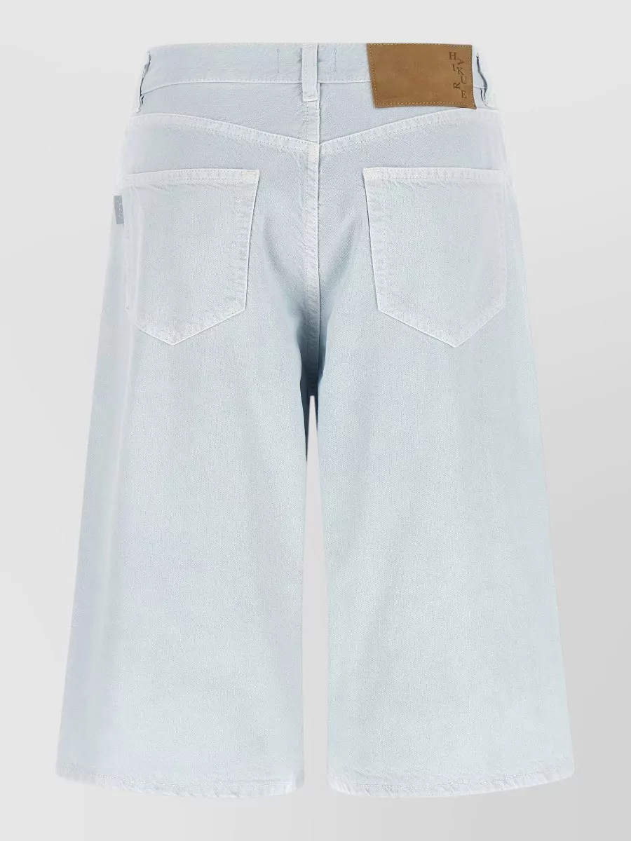 Haikure Wide-Leg Bermuda Shorts