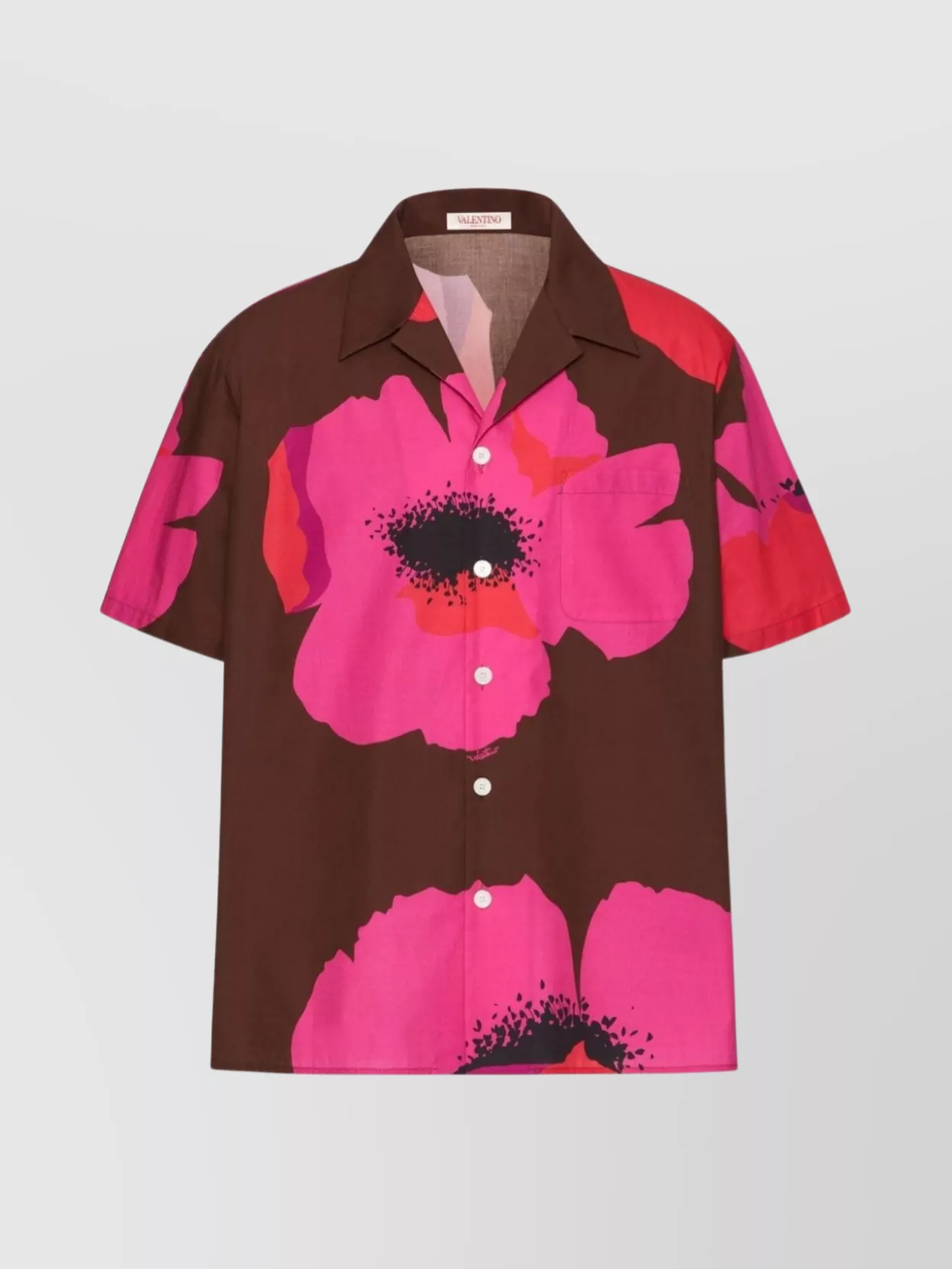 Shop Valentino Floral Casual Shirt Matching Shorts
