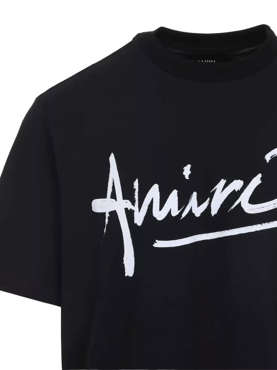 Amiri Logo-Print Cotton T-Shirt