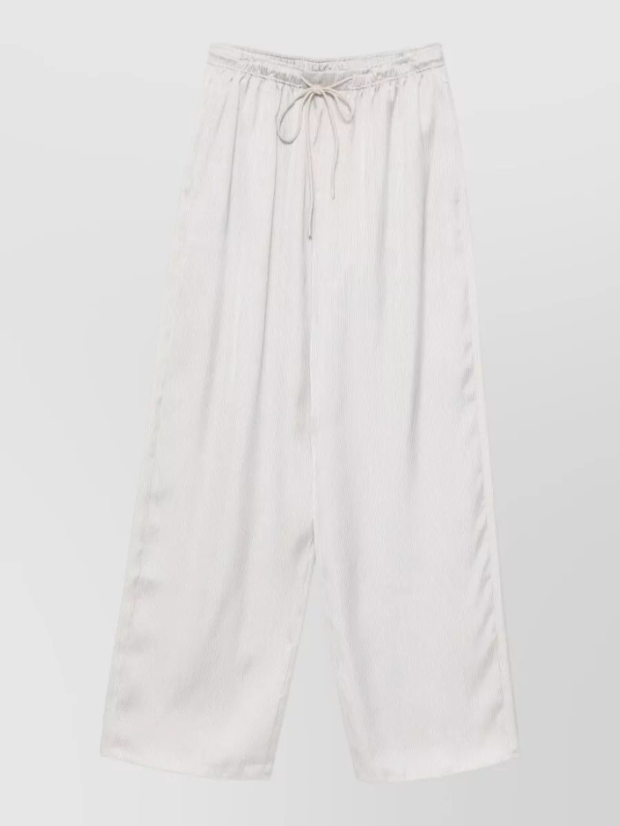 Emporio Armani Striped wide leg pyjama bottoms