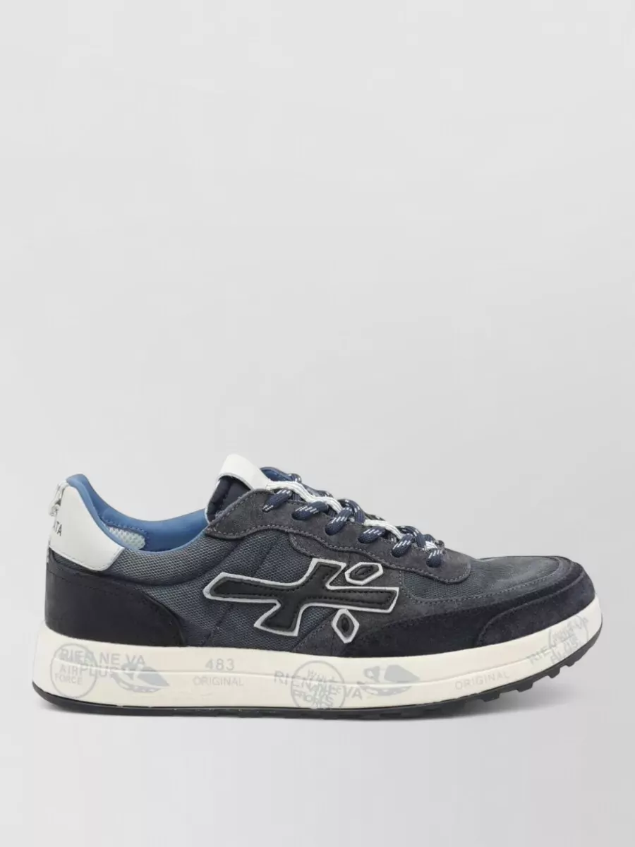 Premiata Leather Low-Top Sneakers