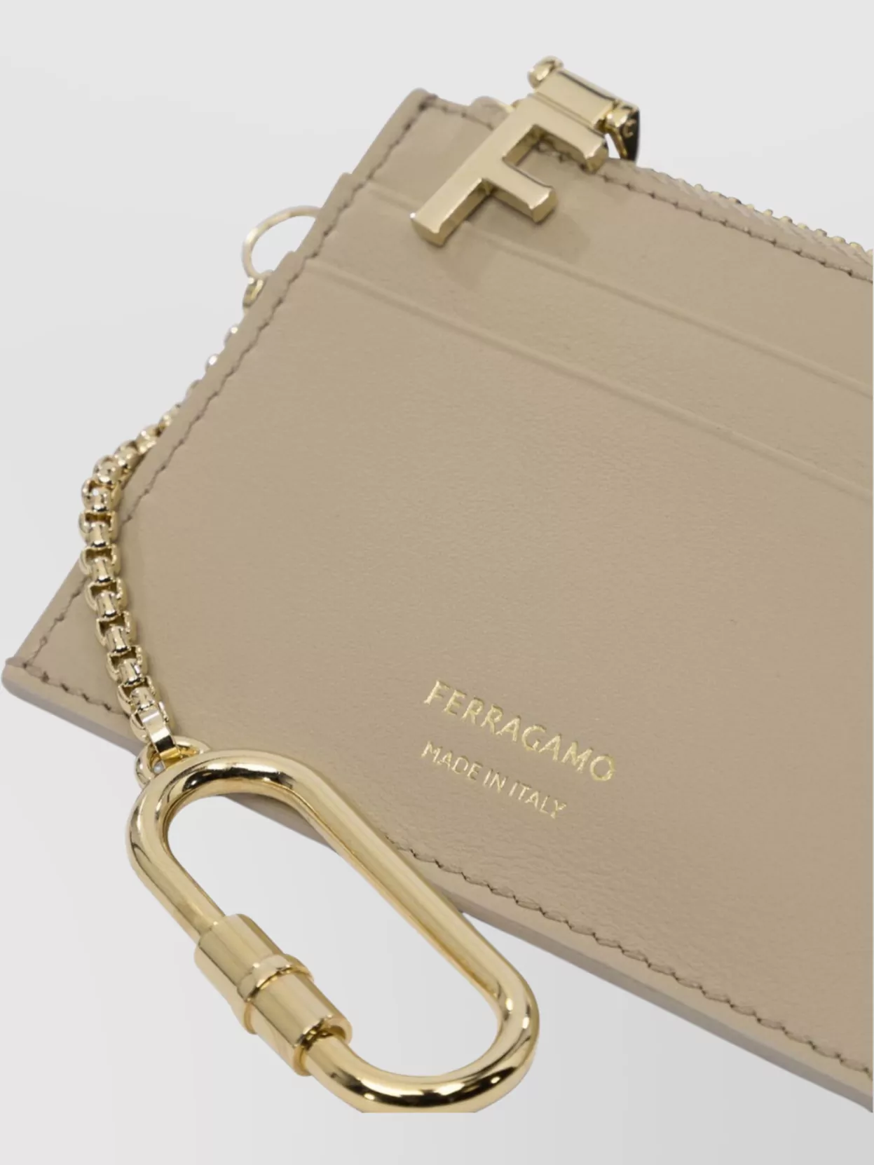 Ferragamo Chain Link Wallets & Porte-Cartes