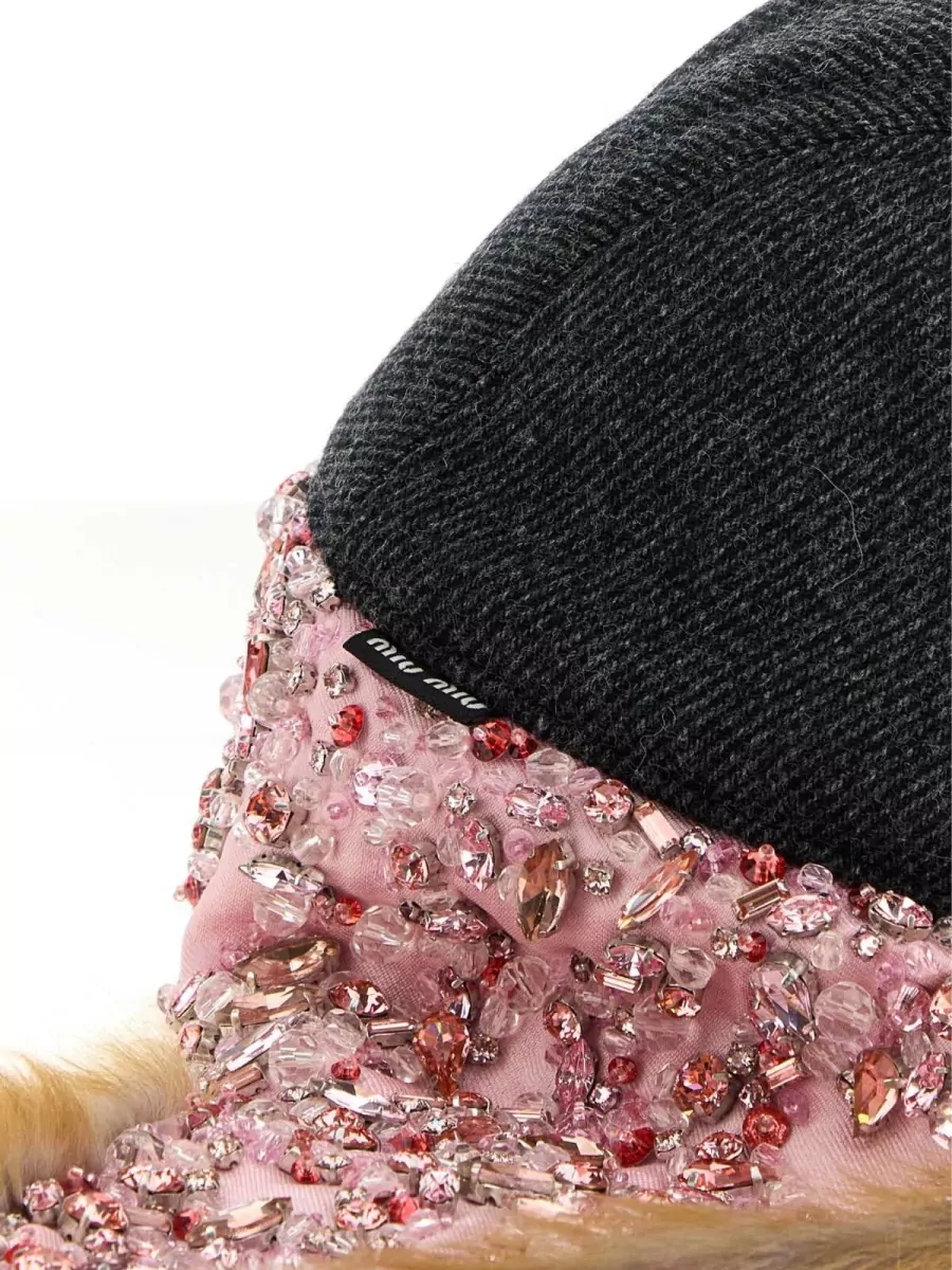 Miu Miu Shearling Trapper Hat