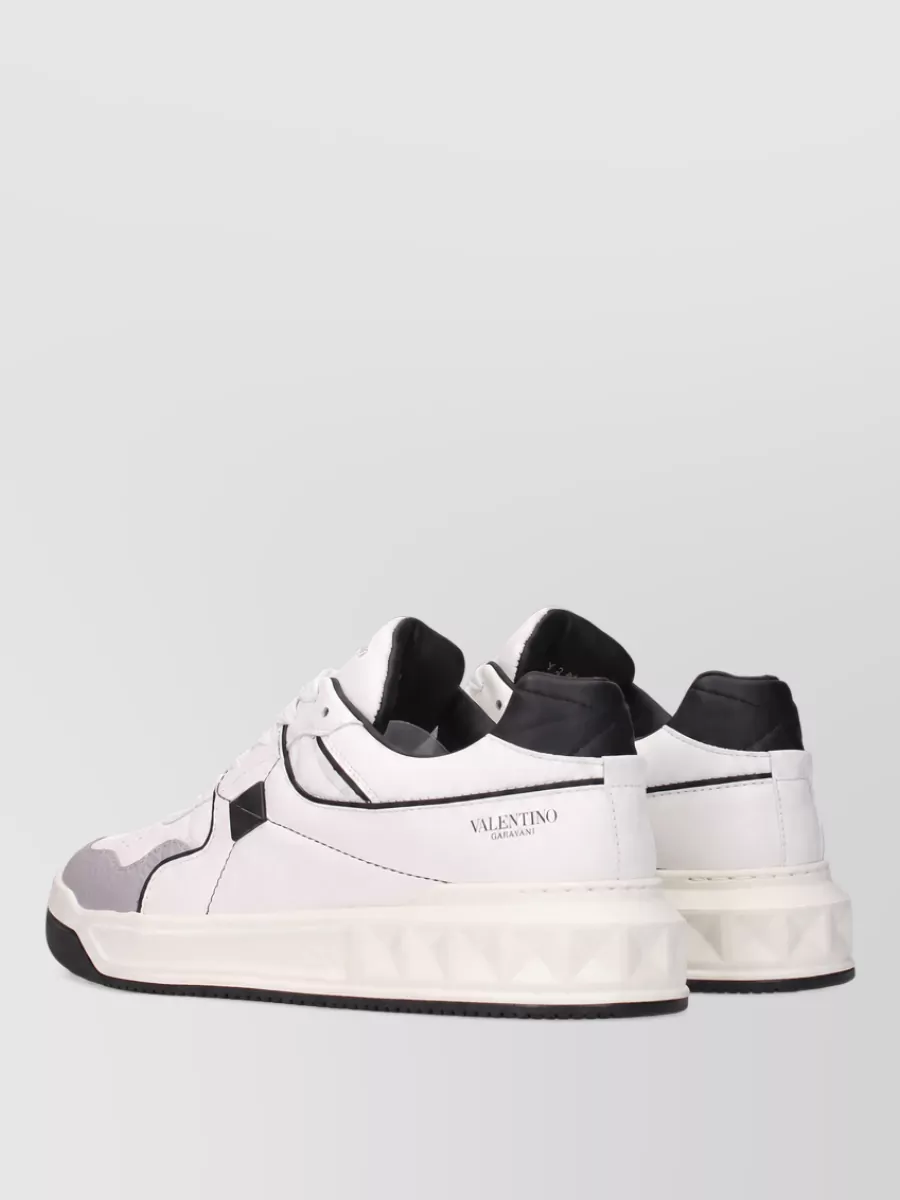 Valentino Garavani Leather Low-Top Sneakers
