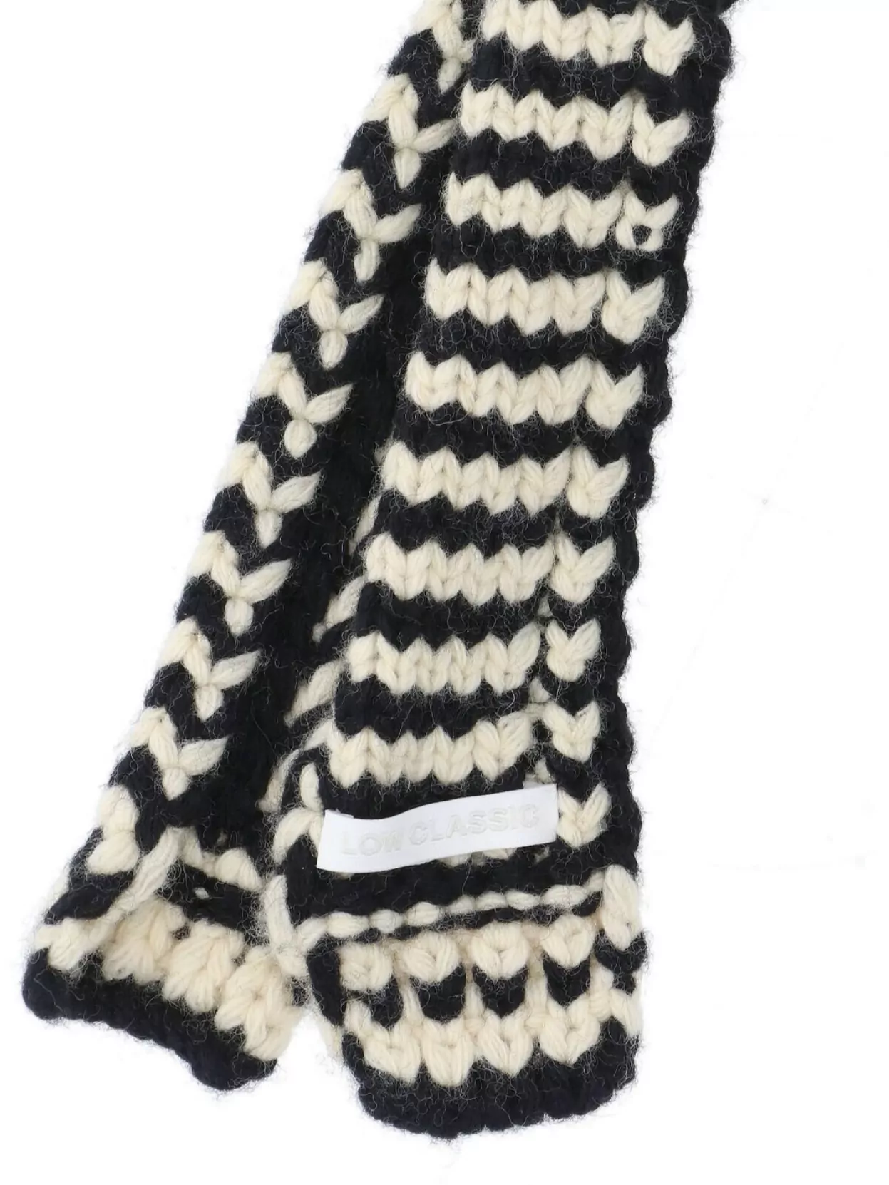 Low Classic Long Knit Scarf For Everyday Use