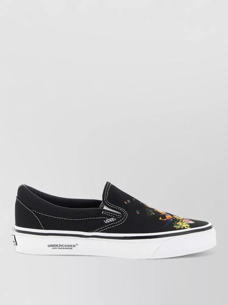 Vans Canvas Printed Slip-On Sneakers