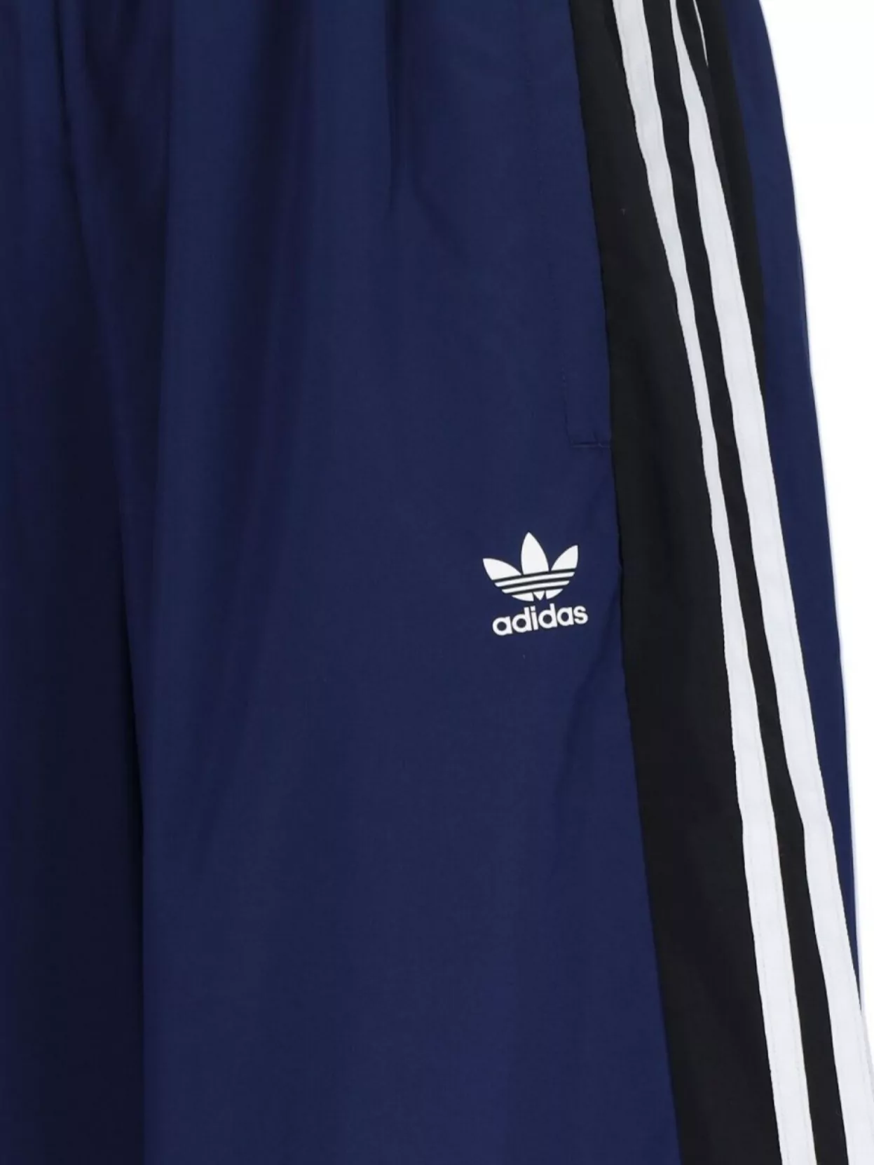 Adidas Straight Leg Trousers Elastic Waistband