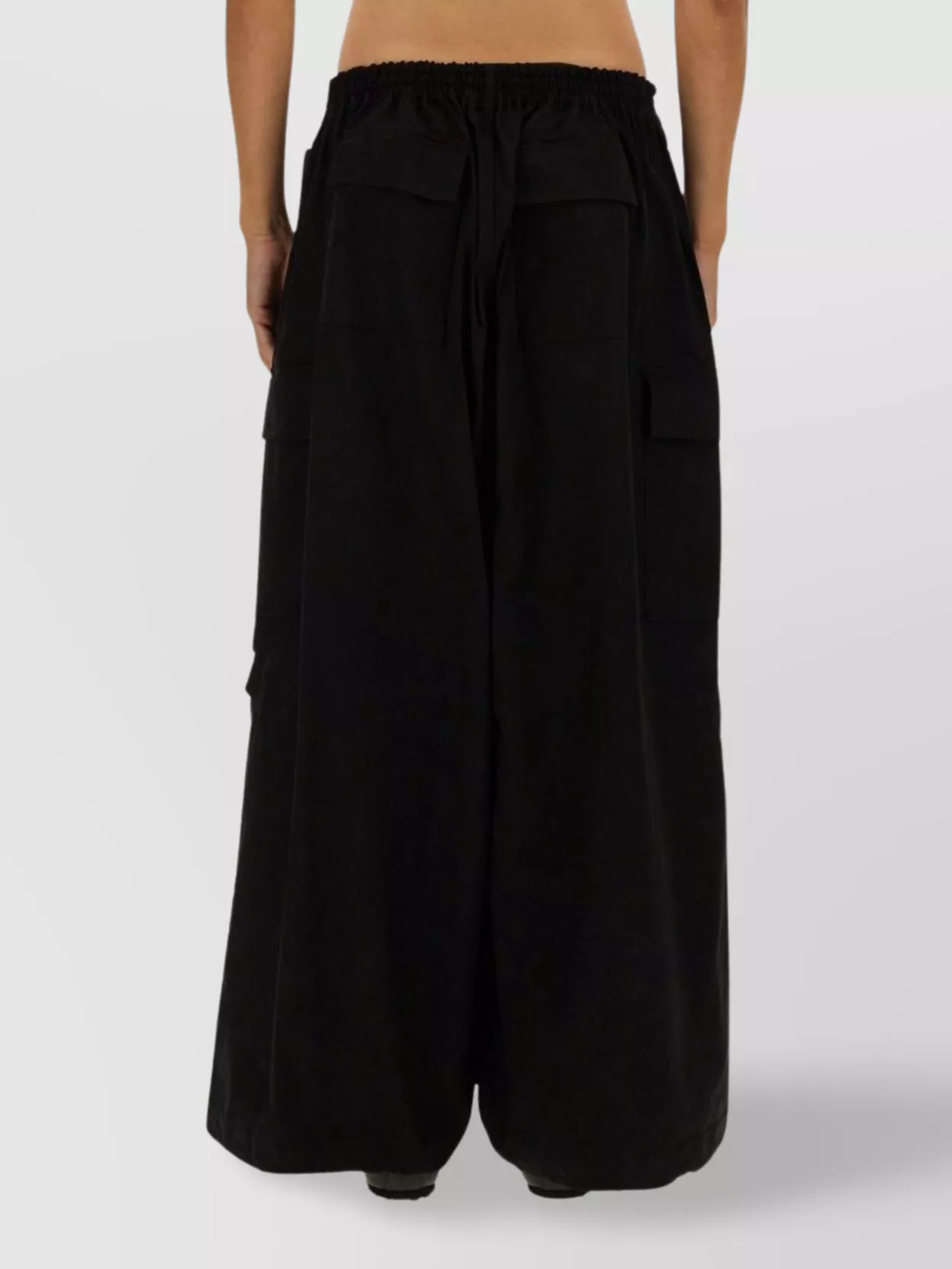 Y-3 Cargo Trousers With Wide Leg Design