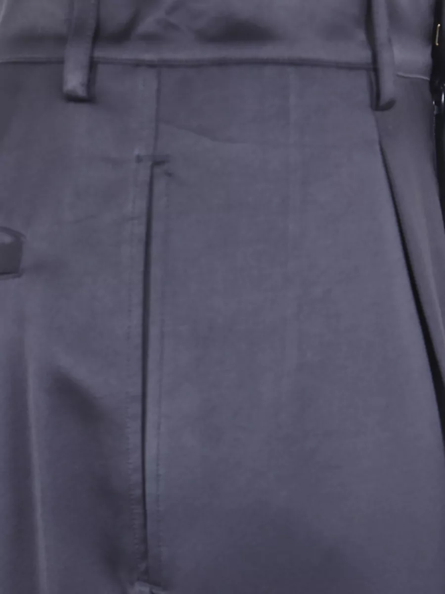 Darkpark Viscose Wide-Leg Trousers