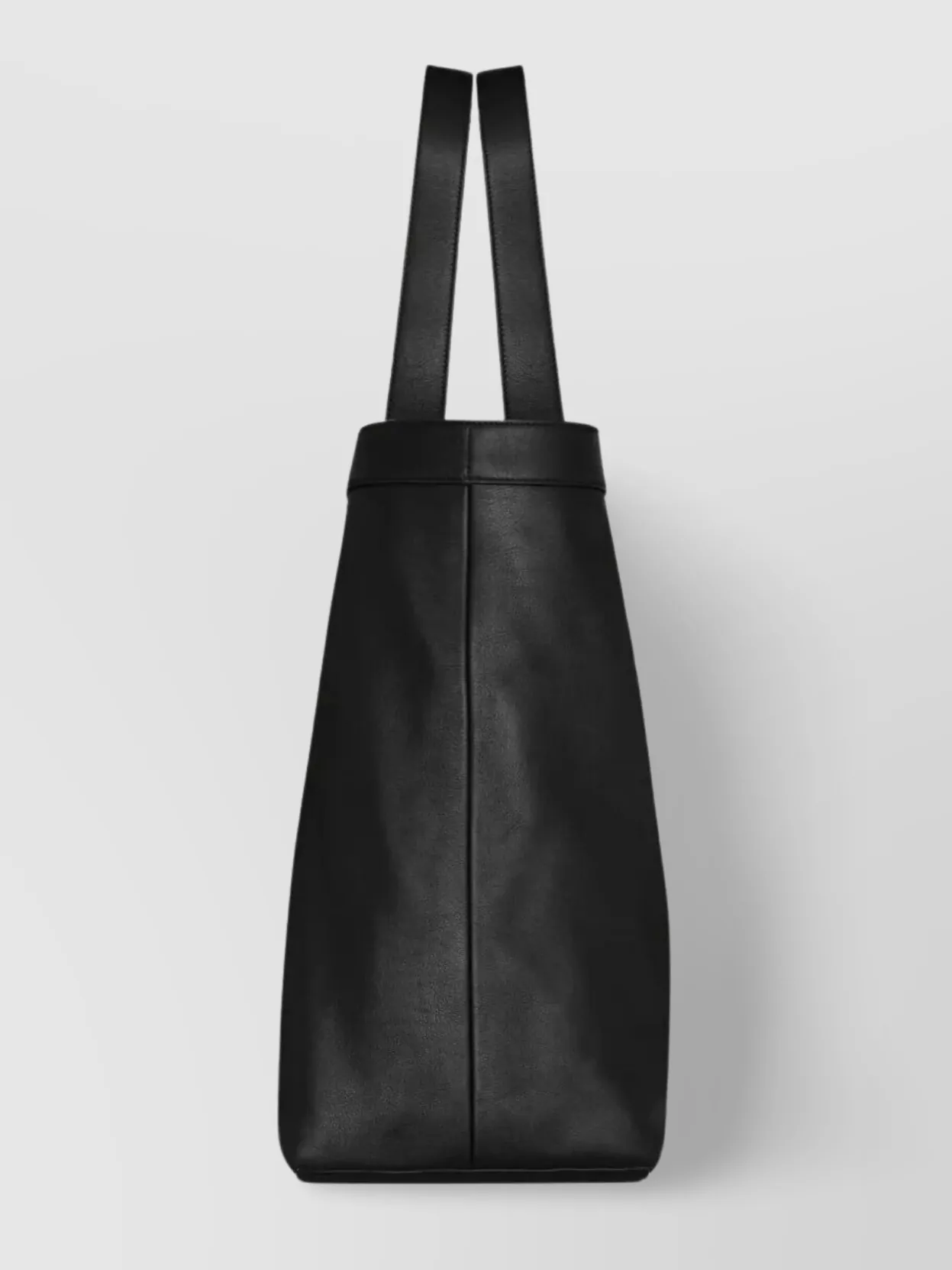 Saint Laurent Large Leather Tote Bag