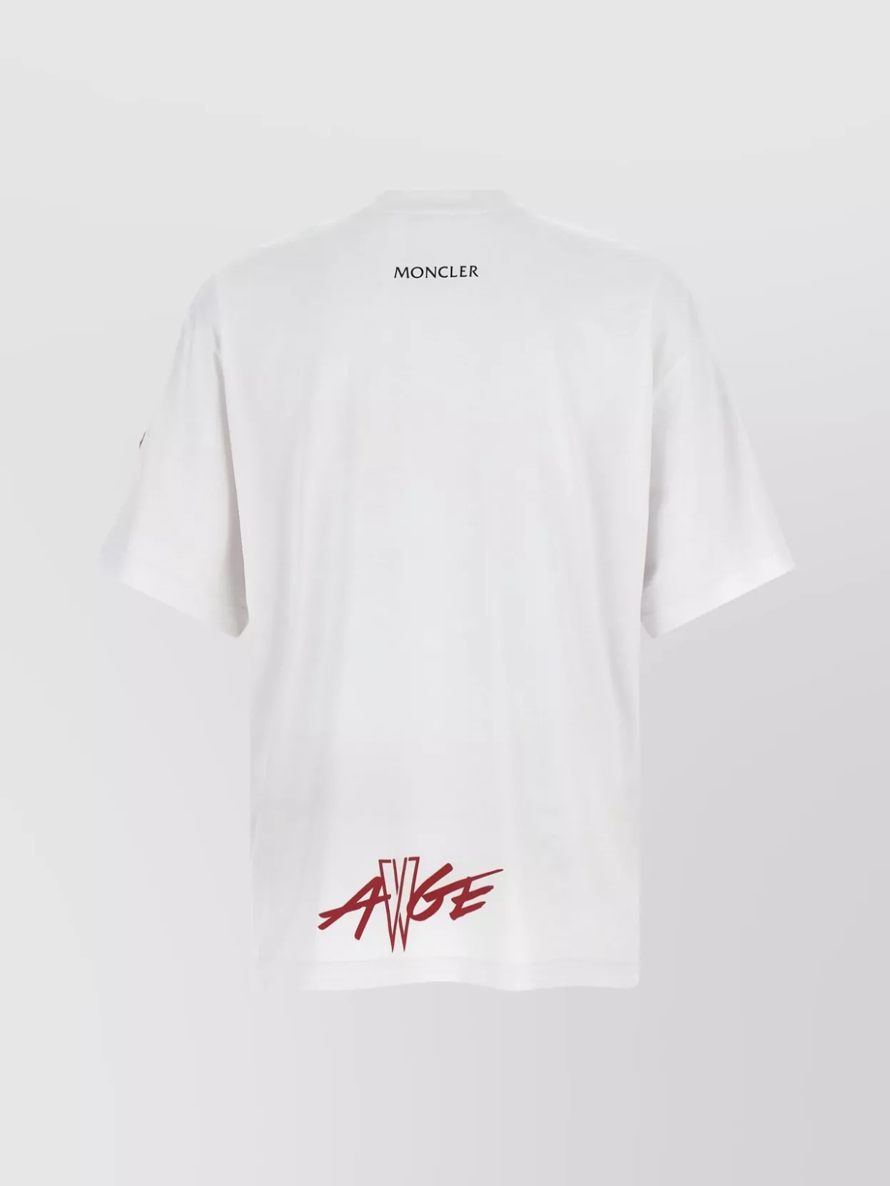 Moncler Genius Asap Rocky Collaboration Graphic T-shirt In Red