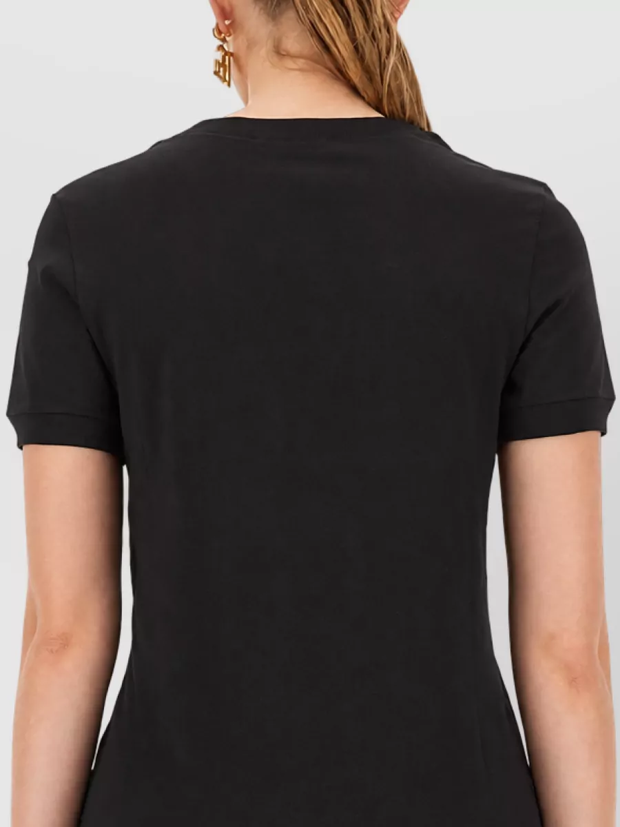 Dolce&Gabbana Cotton Logo-Embroidered T-Shirt